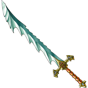Épée dentée